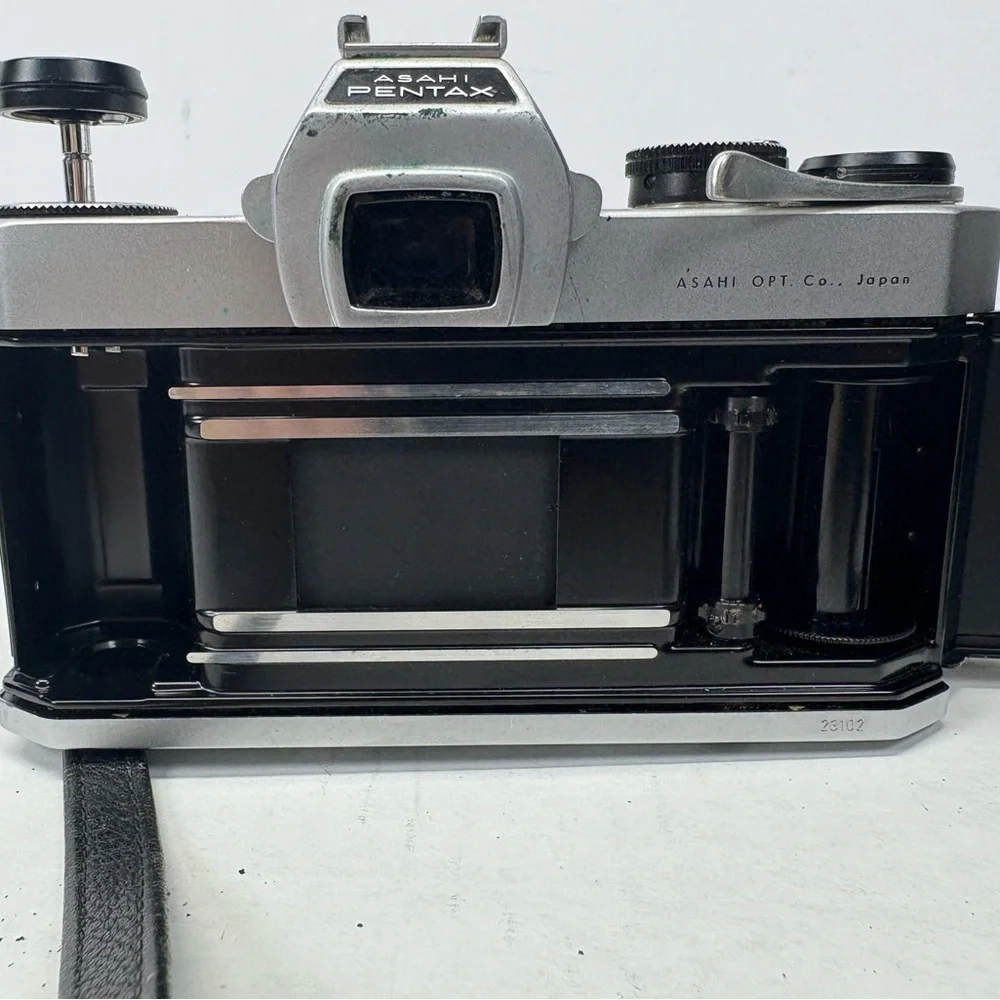 Honeywell Pentax Spotmatic Asahi Japan Camera With Tamron 45m Lens & Case